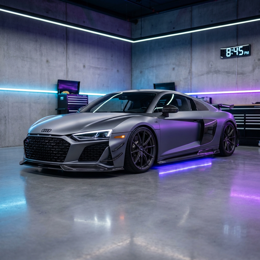 Tuned Audi R8